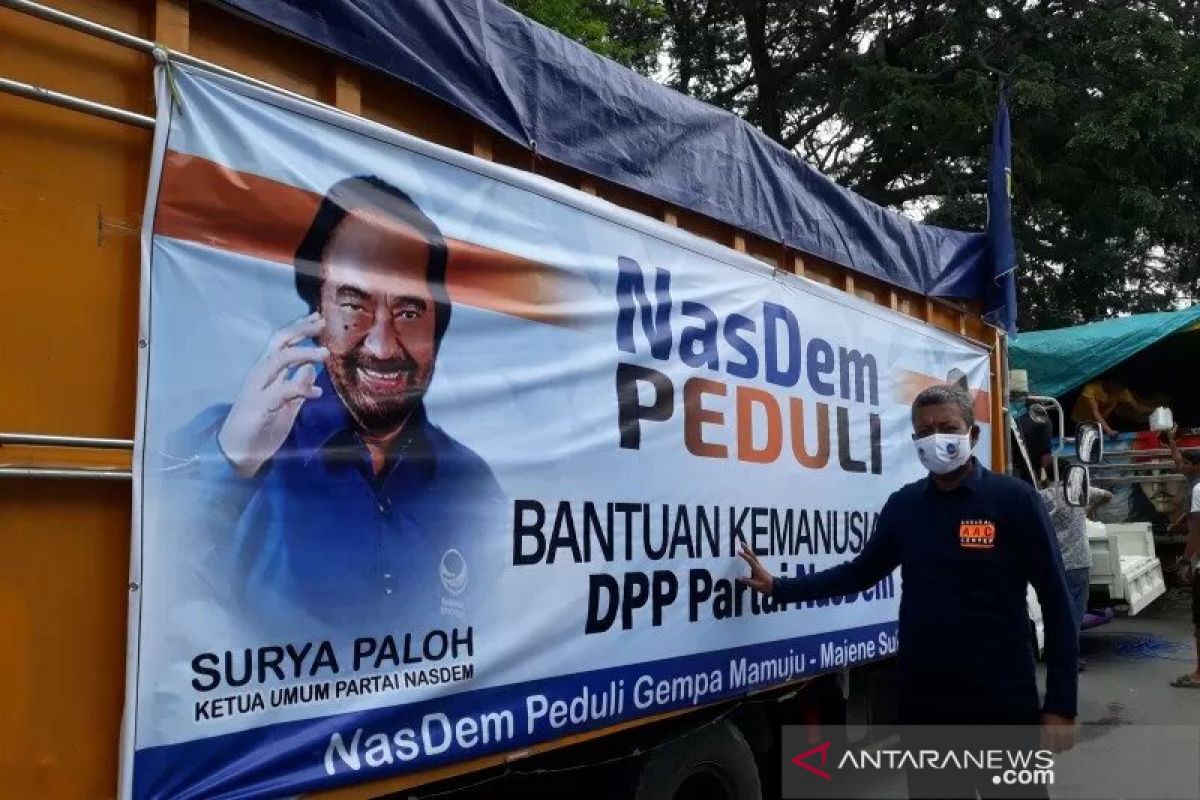 NasDem Sulteng segera tarik relawannya yang bertugas di Mamuju