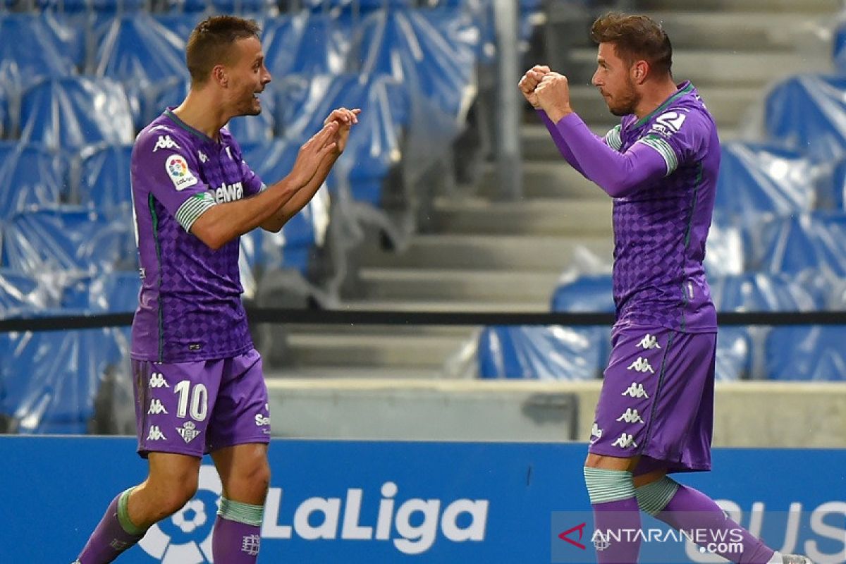 Liga Spanyol - Sociedad diimbangi tamunya Real Betis 2-2