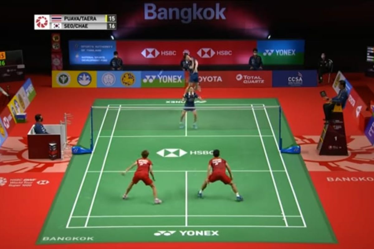 Bulu tangkis - Lima negara berbagi gelar Thailand Open 2