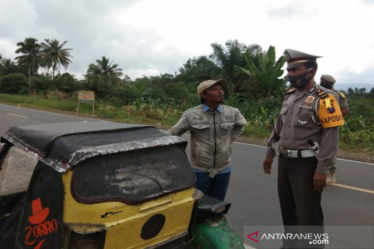 Penerapan hukum protokol kesehatan di Tapsel terus gencar dilakukan