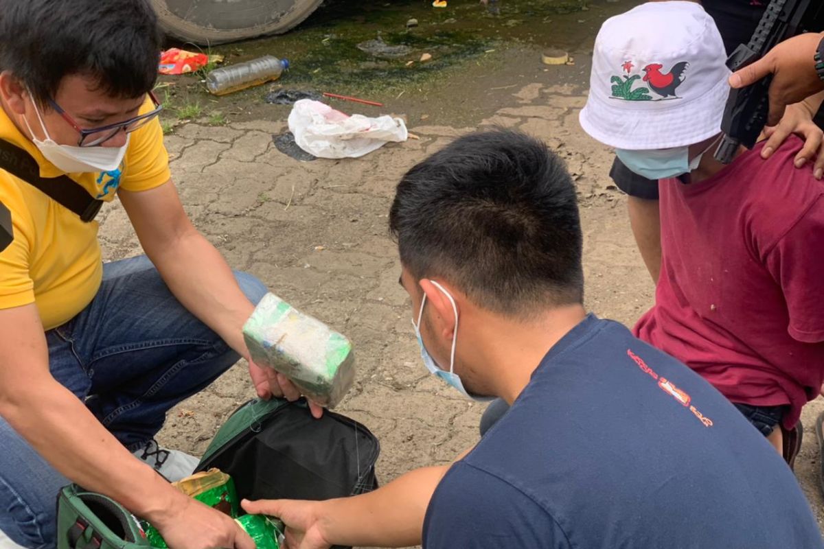 Polres Metro tangkap bandar sabu di Palembang