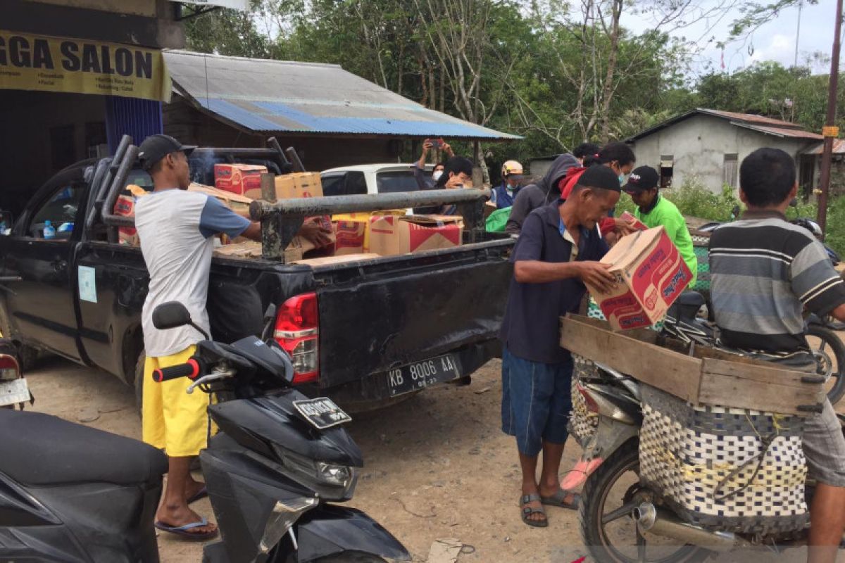 Posko Kemanusiaan Kalbar salurkan bantuan korban bencana