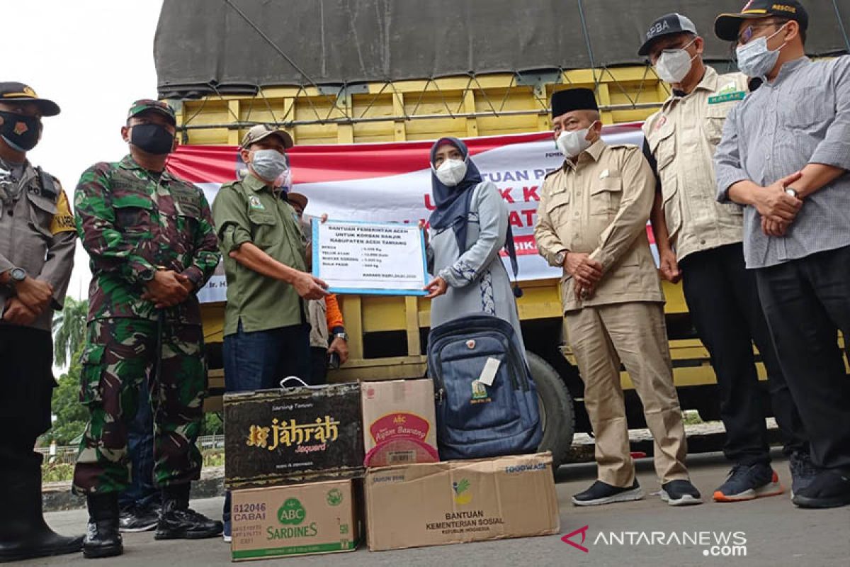 Pemerintah Aceh kirim bantuan korban banjir Aceh Tamiang