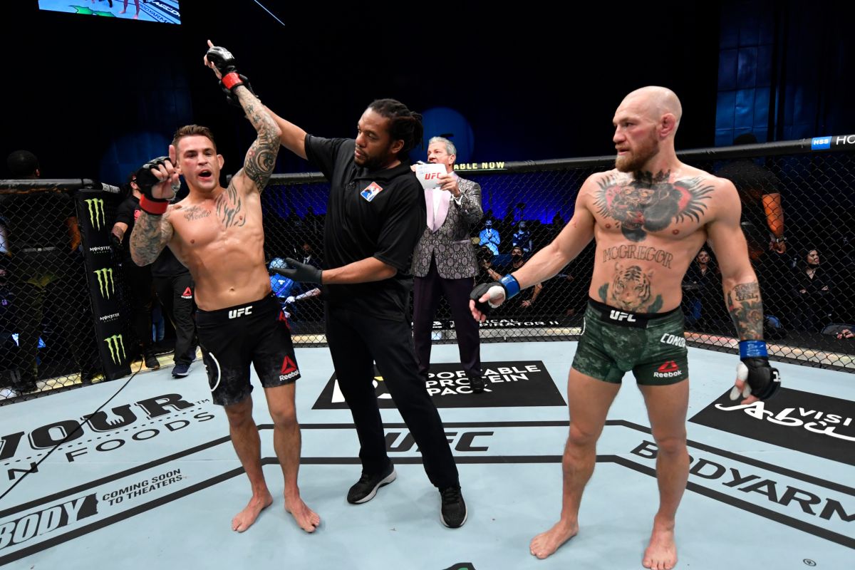 Tarung UFC: Poirier pukul KO Conor McGregor