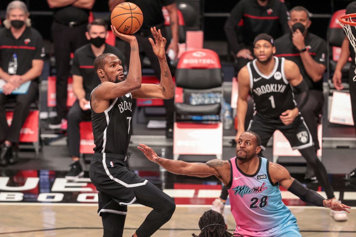 Nets rebut kemenangan atas Heat 128-124