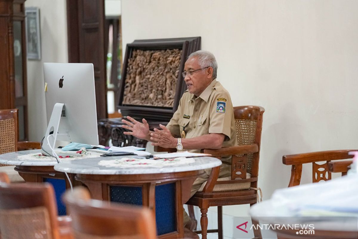 Bupati Sleman ikuti musrenbang dari tempat isolasi mandiri