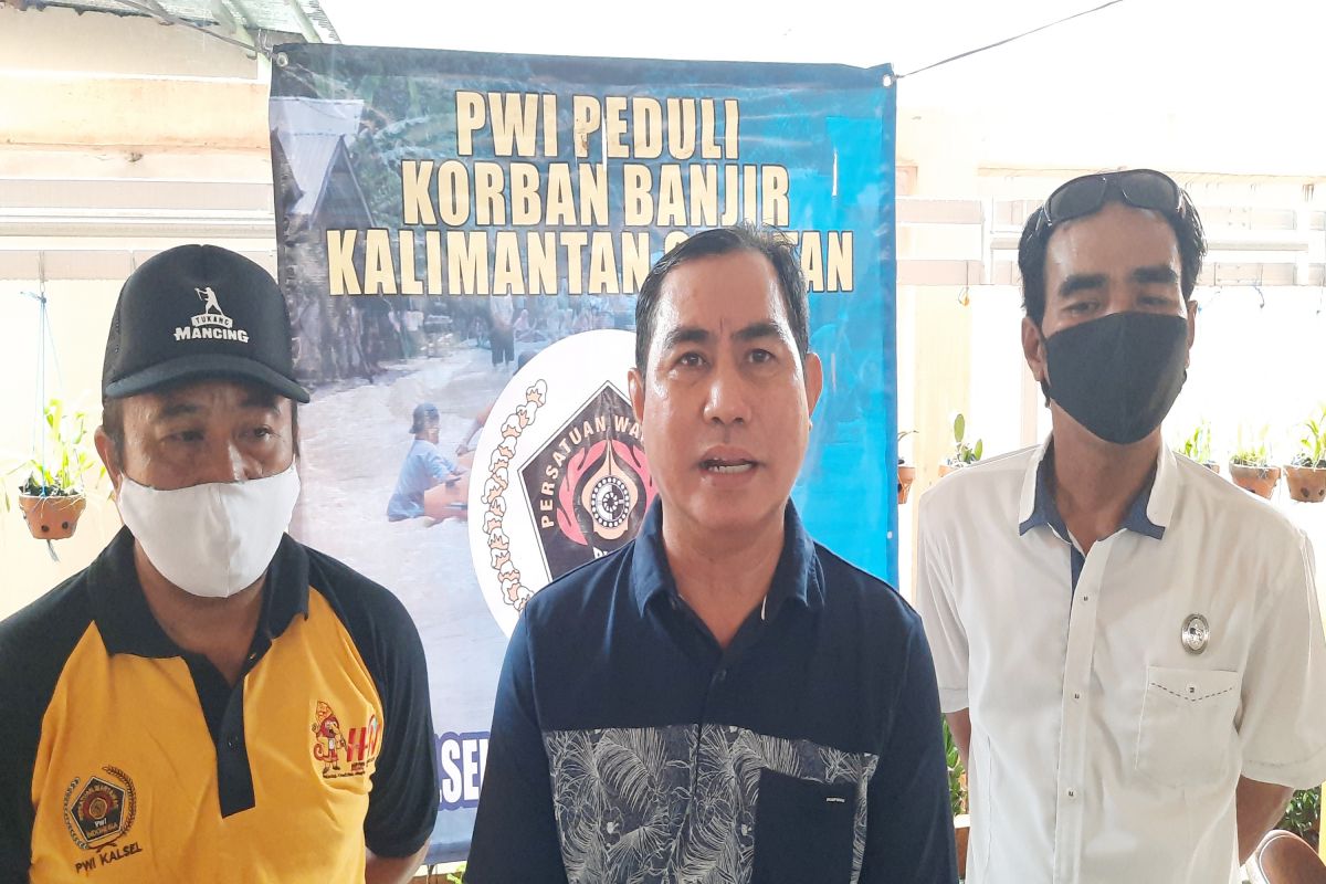 Ketua PWI : Ratusan wartawan di Kalsel terdampak banjir