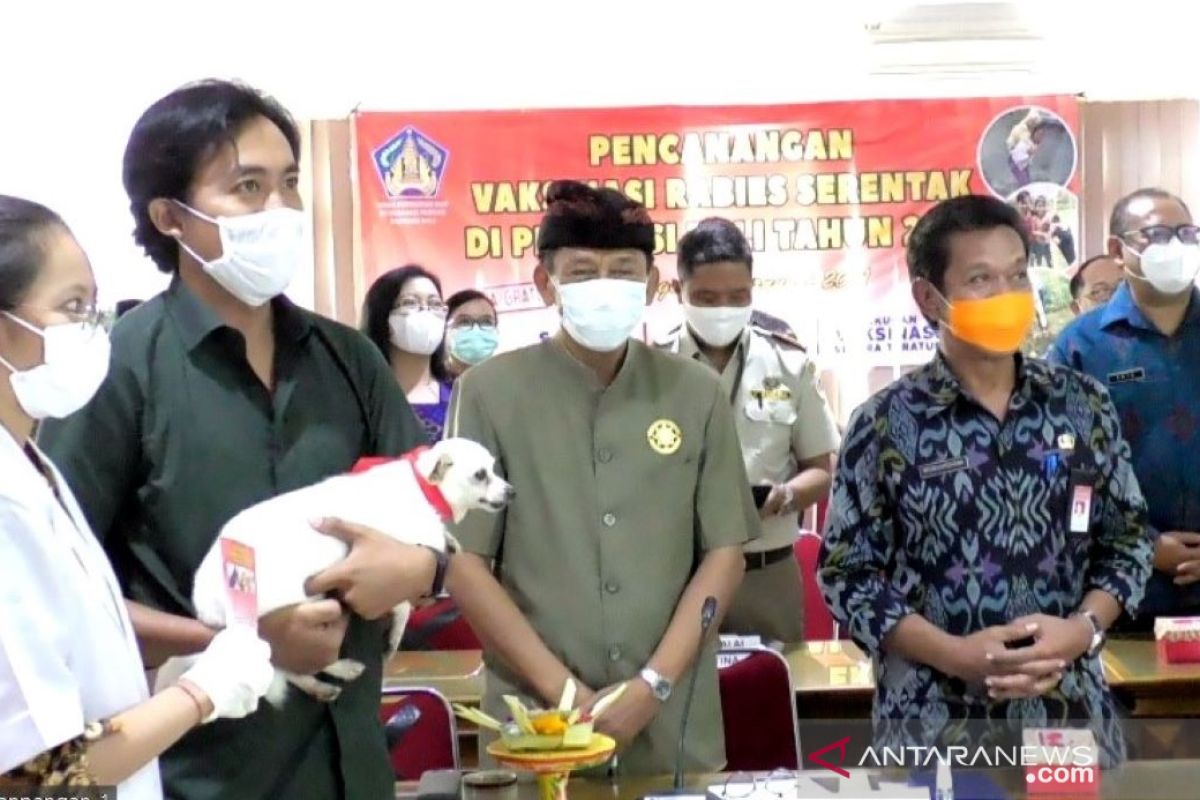 2021, Bali siapkan 532.157 dosis vaksin rabies