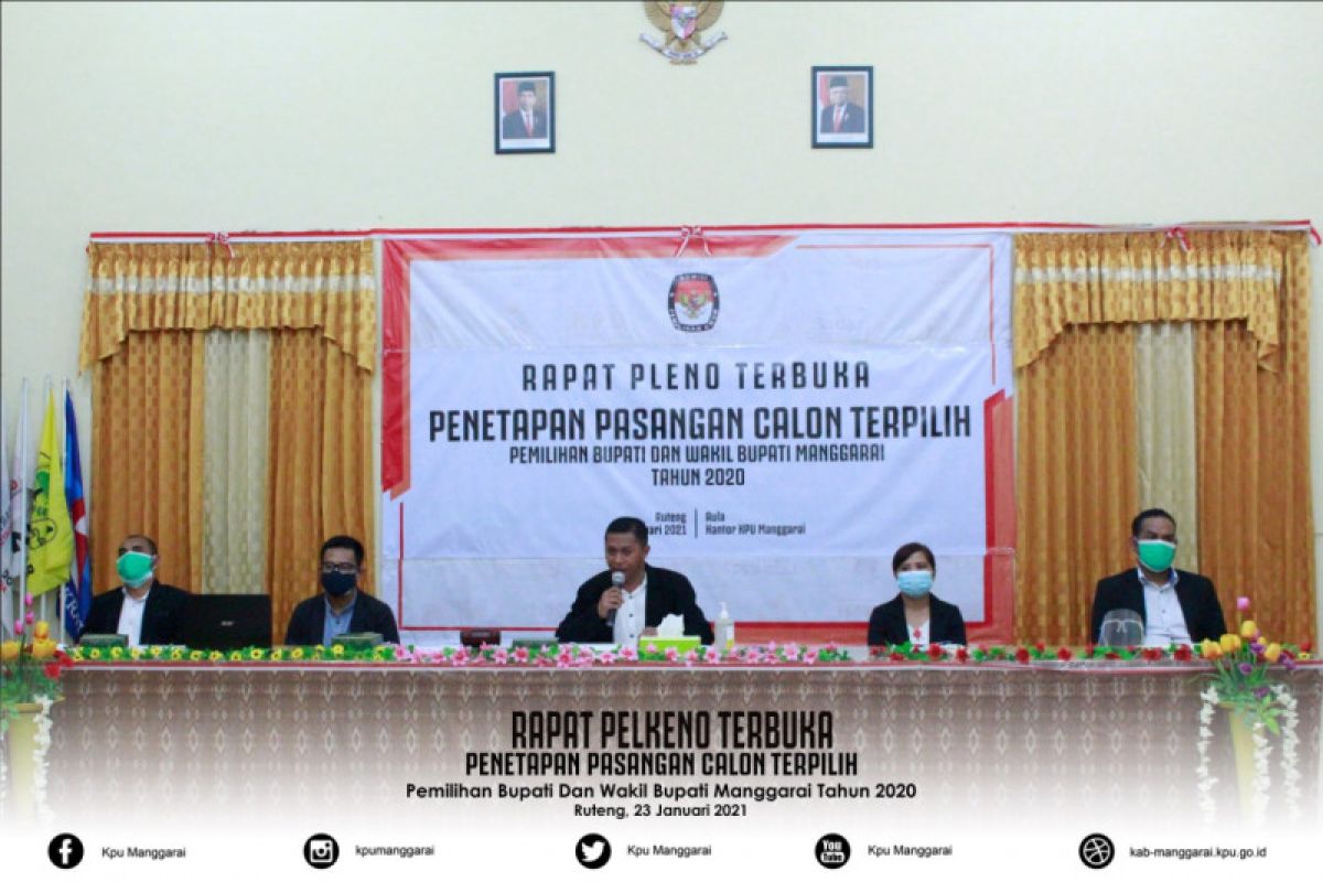 Heribertus Nabit jadi bupati terpilih Manggarai