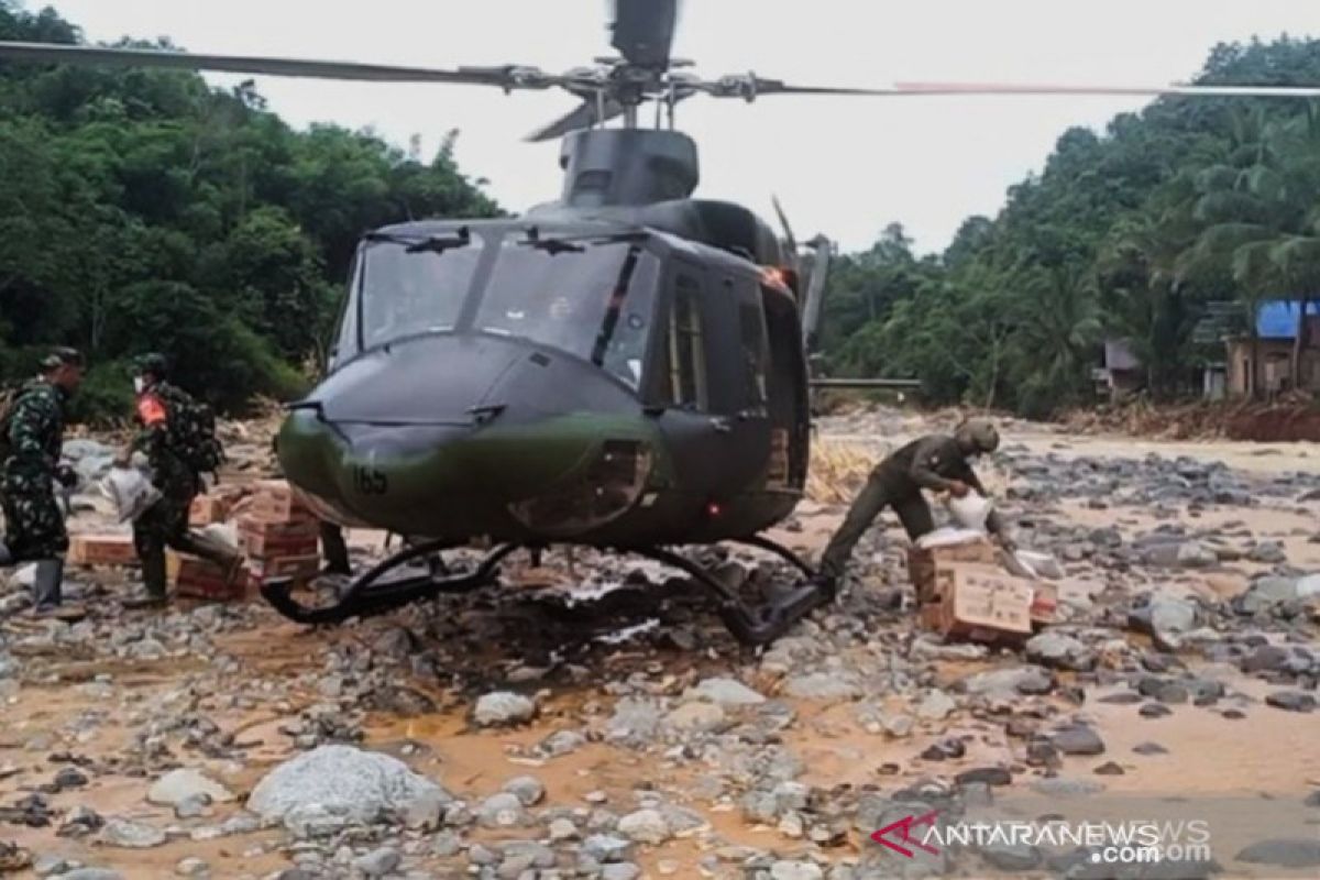 KASAD kerahkan helikopter salurkan bantuan ke wilayah terisolir Kalsel