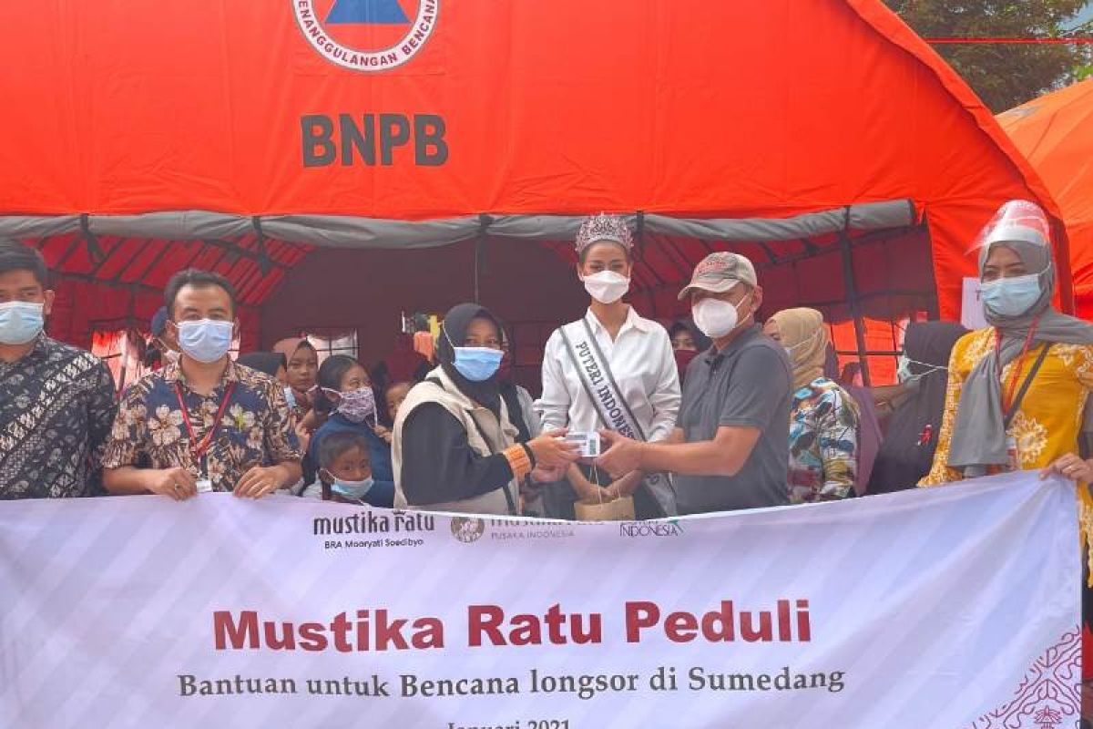 Mustika Ratu salurkan bantuan untuk korban bencana di Jabar, Kalsel dan Sulbar