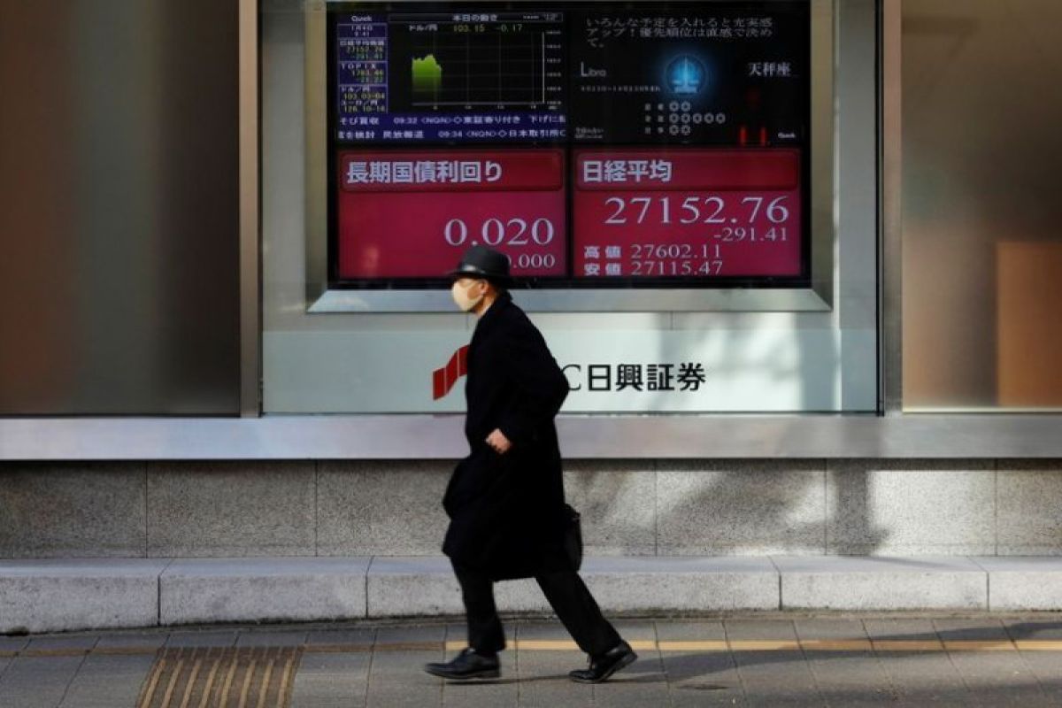 Saham Tokyo dibuka rendah karena aksi ambil untung