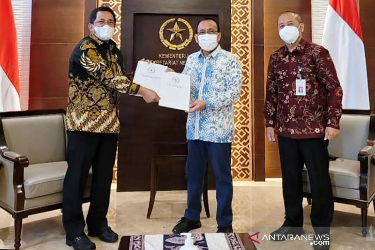 Presiden lantik Komjen Sigit sebagai Kapolri Rabu