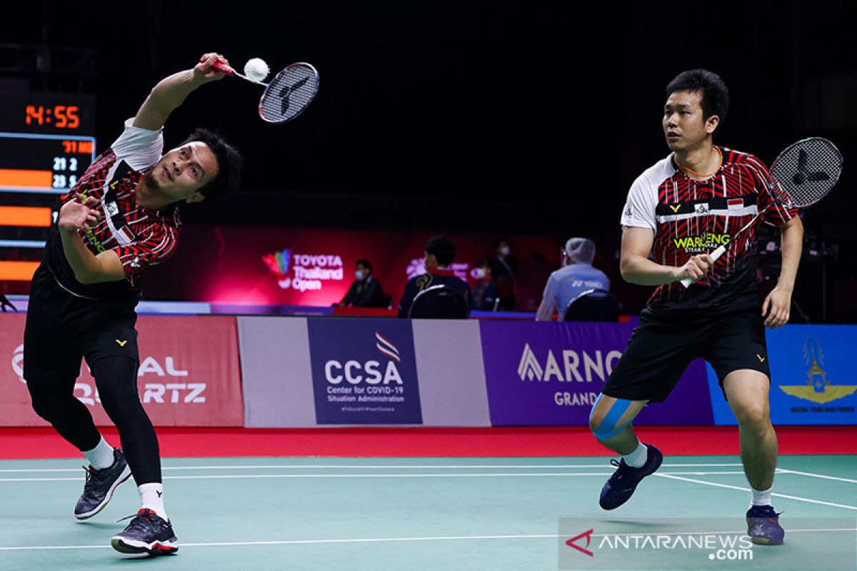 The Daddies petik kemenangan di laga perdana penyisihan BWF Finals