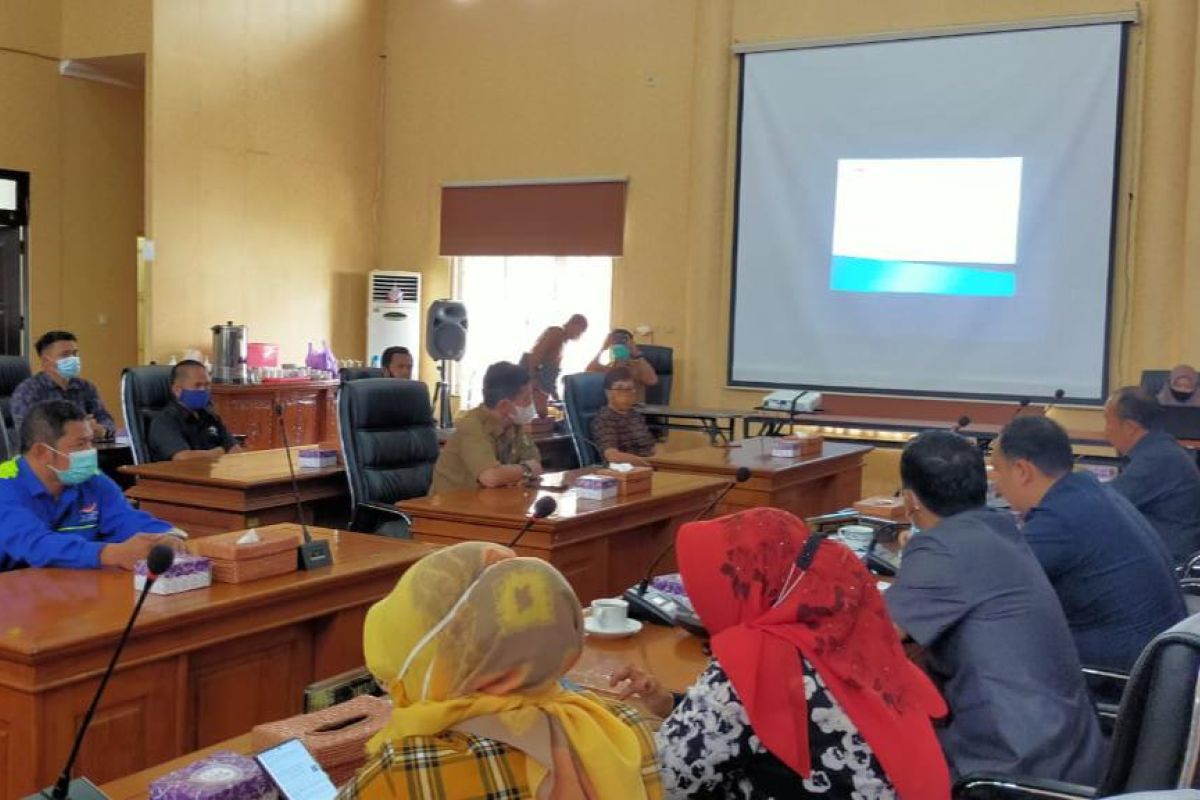 NPC Balangan keluhkan minimnya anggaran kepada DPRD Balangan