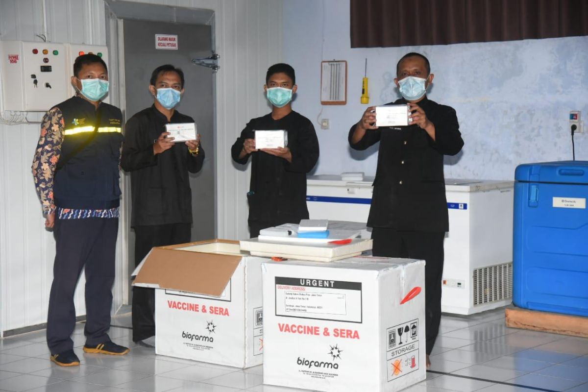 Sebanyak 5.400 dosis vaksin COVID-19 tiba di Banyuwangi