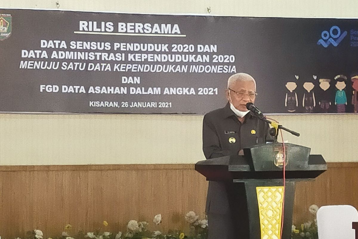 Bupati Asahan ikuti rilis bersama sensus penduduk 2020