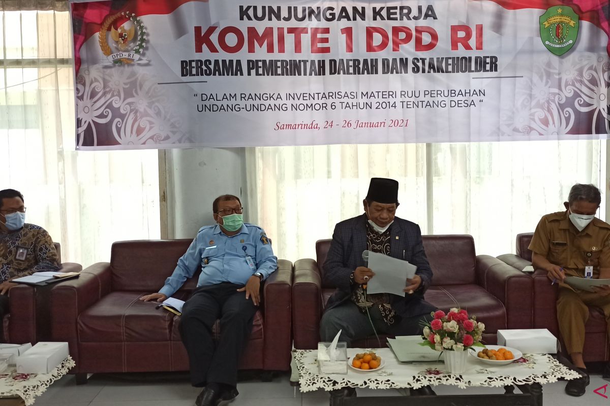 Kunker Komite I DPD RI  ke Kaltim cari masukan