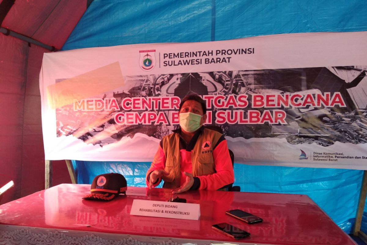 BNPB targetkan penyelesaian dampak gempa Sulbar selesai enam bulan