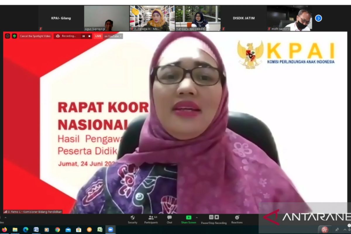 KPAI apresiasi upaya kaji ulang aturan diskriminatif di sekolah