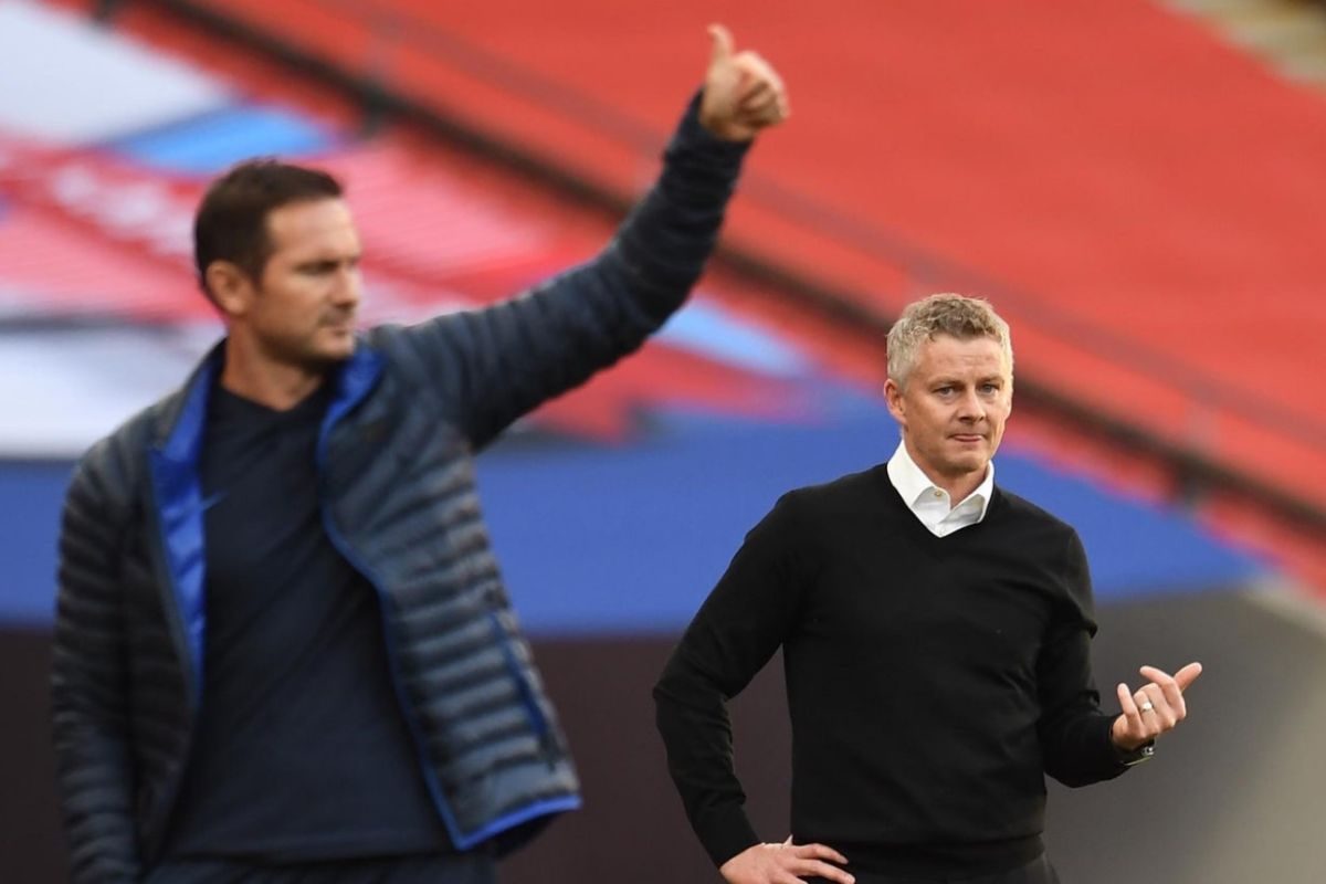 Beda Solskjaer dengan Lampard