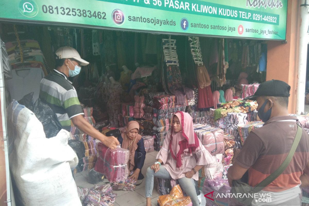 Transaksi penjualan di Pasar Kliwon Kudus mulai meningkat