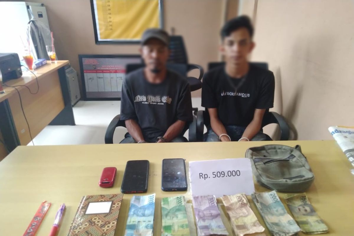 Polisi bekuk dua pelaku judi togel di pasar desa Inhil, begini penjelasannya