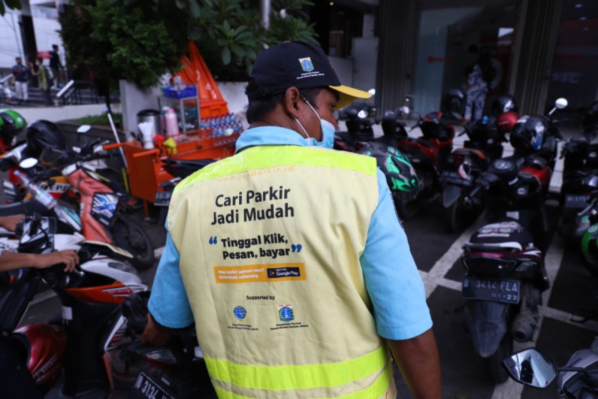 Aplikasi JakParkir diujicoba di Jalan Boulevard Raya Kelapa Gading