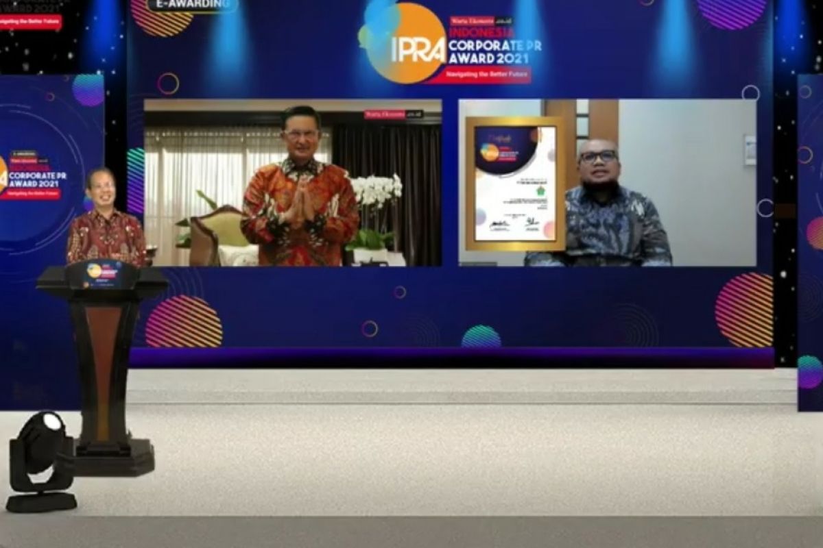 PTPN IV raih penghargaan pada Indonesia Public Relation Award 2021