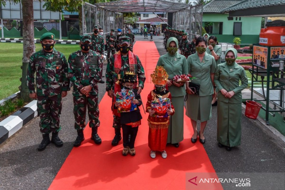 Mayjen TNI Hasanuddin kunjungi Kodim 0212/TS