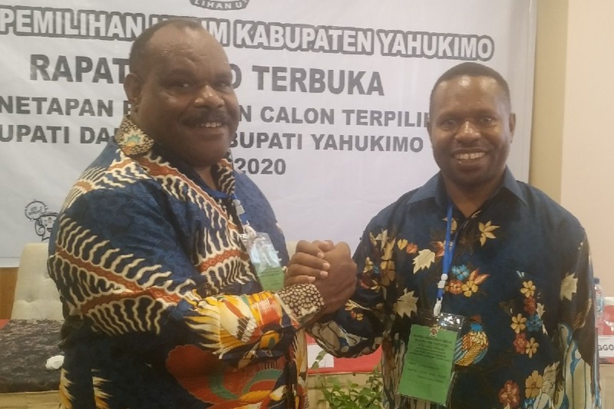 Empat KPU di Papua sudah tetapkan bupati dan wakil bupati terpilih