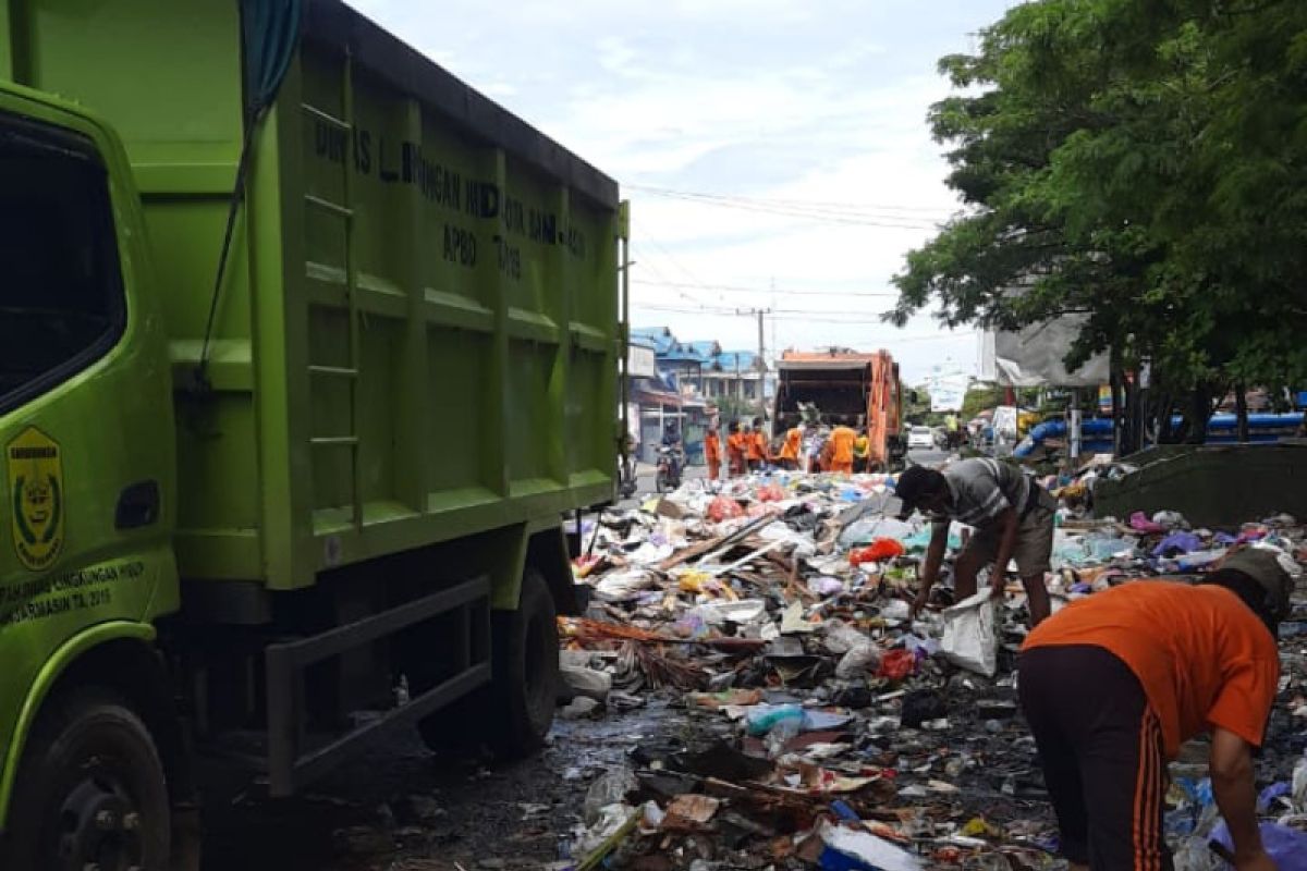 DLH Banjarmasin: Volume sampah naik 25 ton per hari akibat banjir