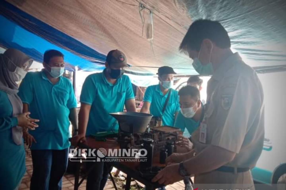 Diskopdag Tanah Laut minta SPBU dan pedagang tera timbangan tiap tahun