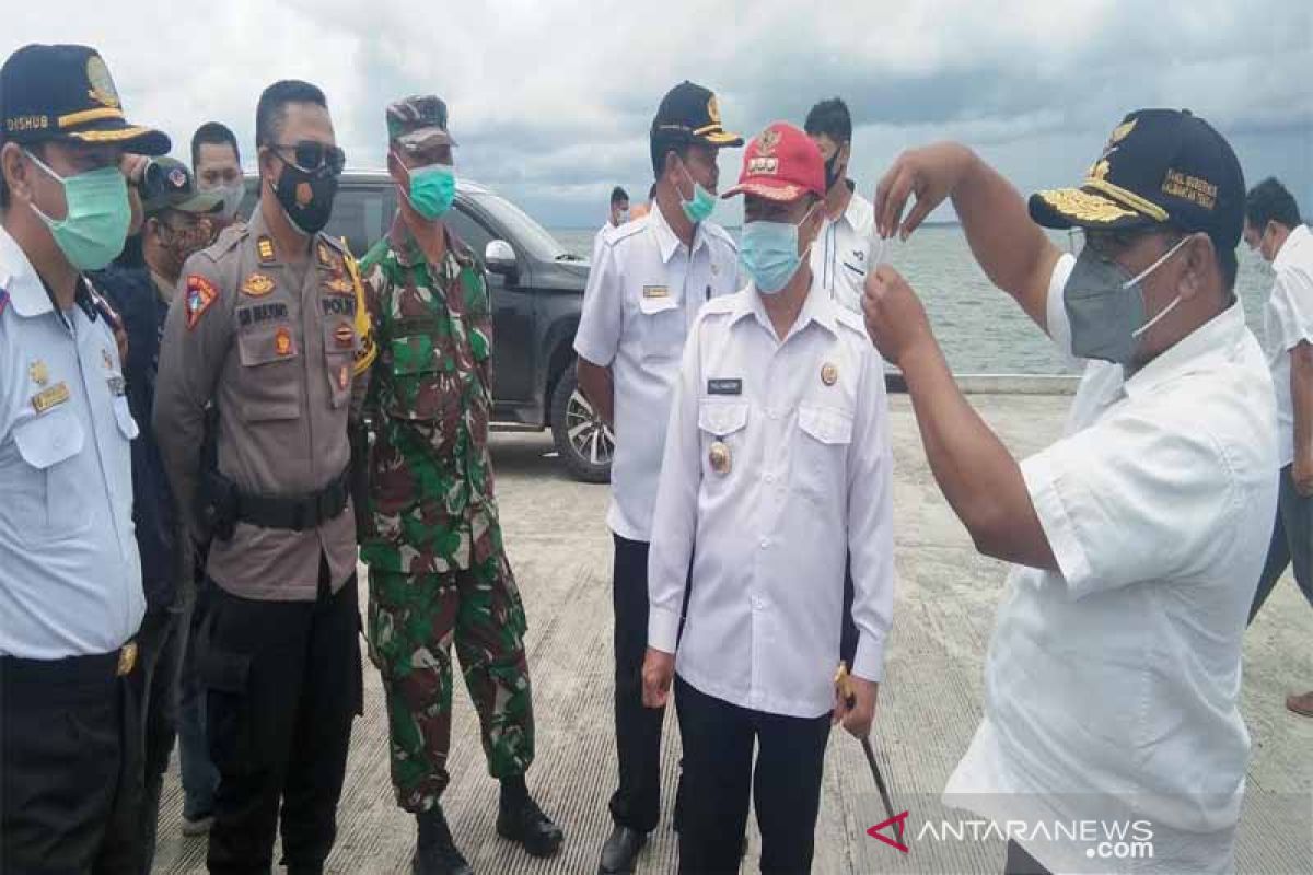 Wagub Kalteng Tinjau Pelabuhan Teluk Segintung