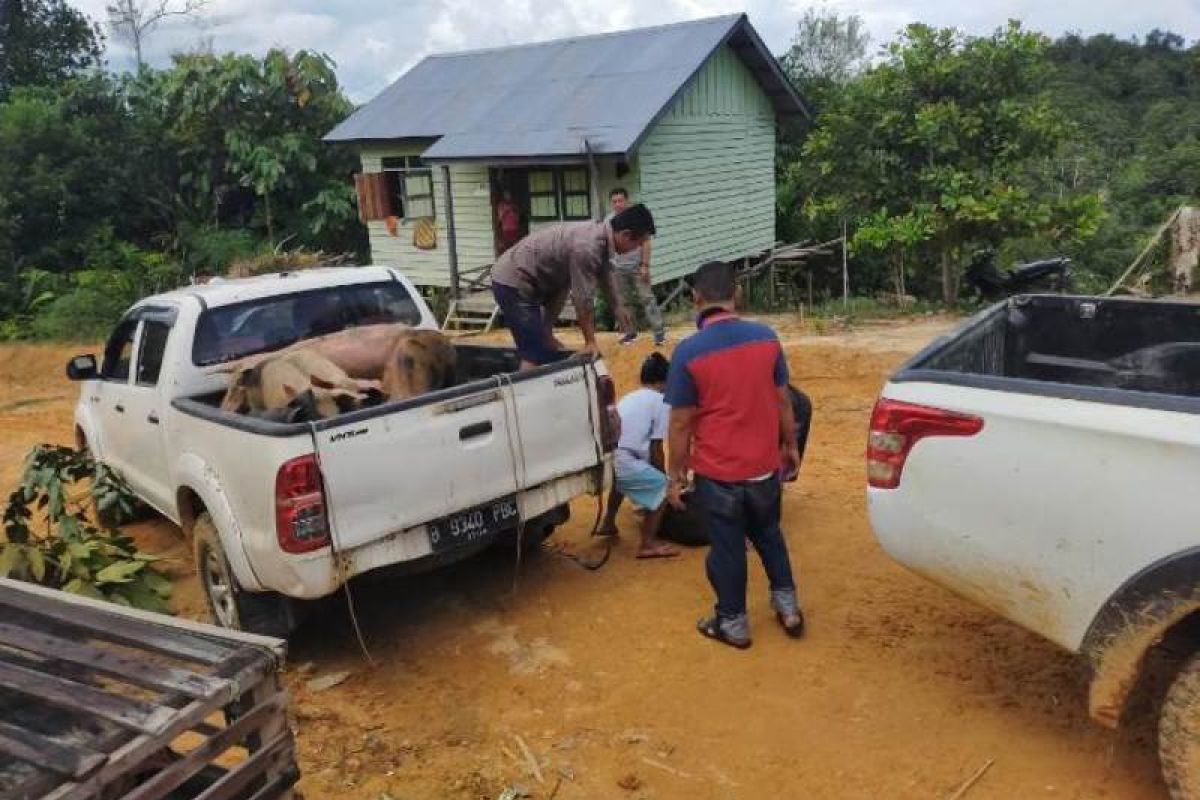 Dinsos Gumas salurkan bantuan KUBE kepada KAT