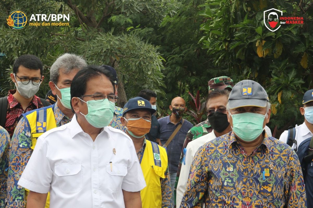 Ke Bekasi, Menteri ATR cek pelanggaran pemanfaatan ruang