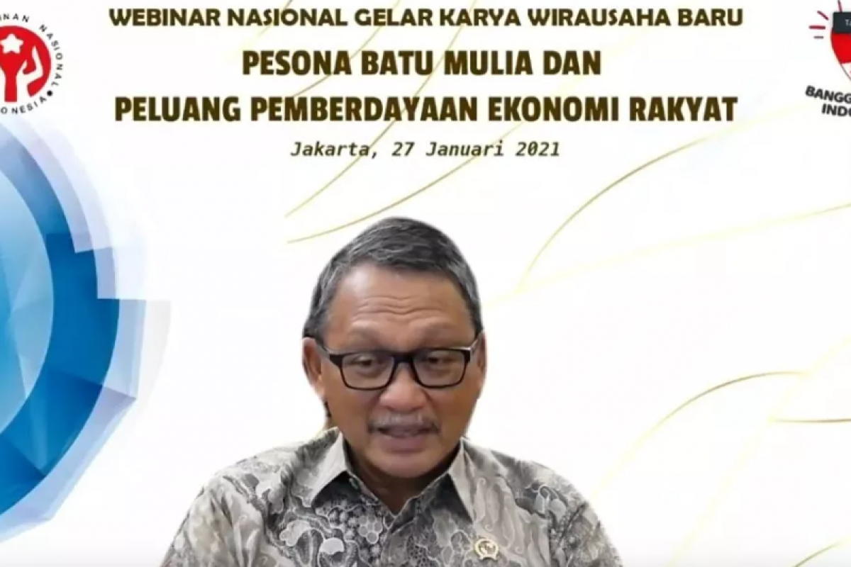 Berdayakan ekonomi rakyat, Dekranas gelar karya wirausaha batu mulia