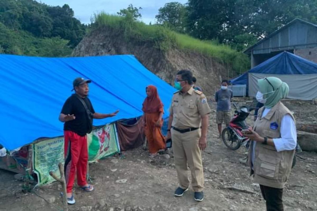 Pemprov Sulbar data rumah rusak akibat gempa