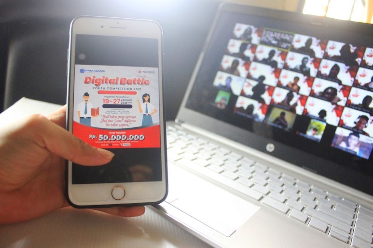 Telkomsel gelar cerdas cermat secara online "Digital Battle Youth Competition 2021"