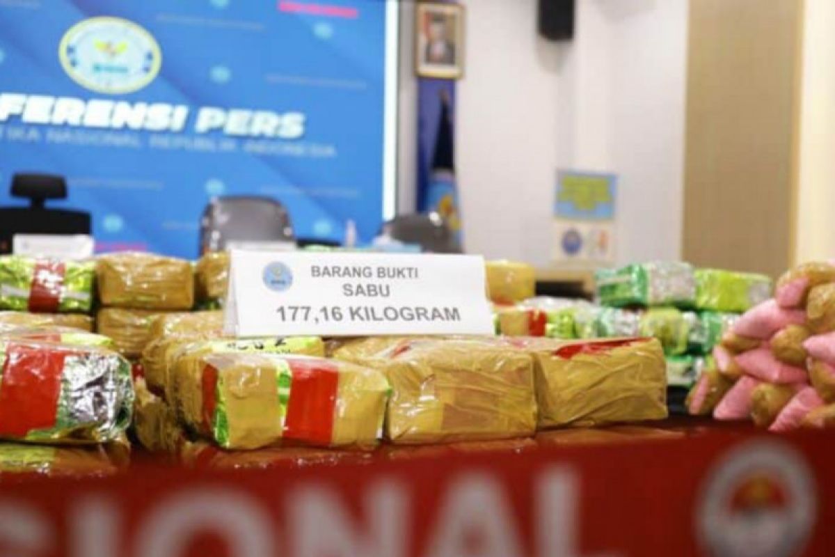 BNN sita 211 kg sabu dari dua pengungkapan di Aceh dan Sumsel