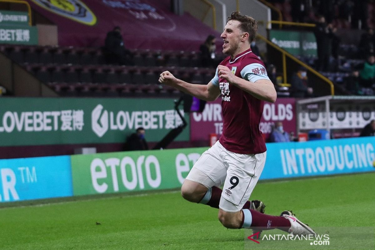 Liga Inggris: Burnley lanjutkan tren positif saat jungkalkan Aston Villa