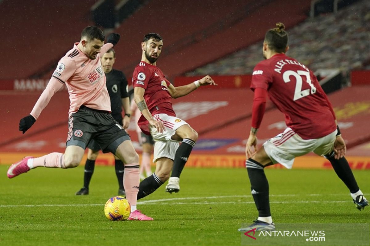 Sheffield United jegal ambisi MU kembali ke puncak