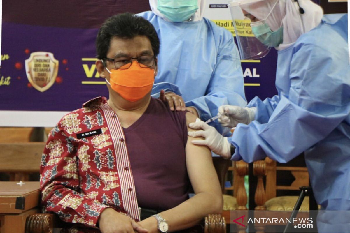 Pejabat Pemprov Kaltim kembali jalani vaksinasi kedua