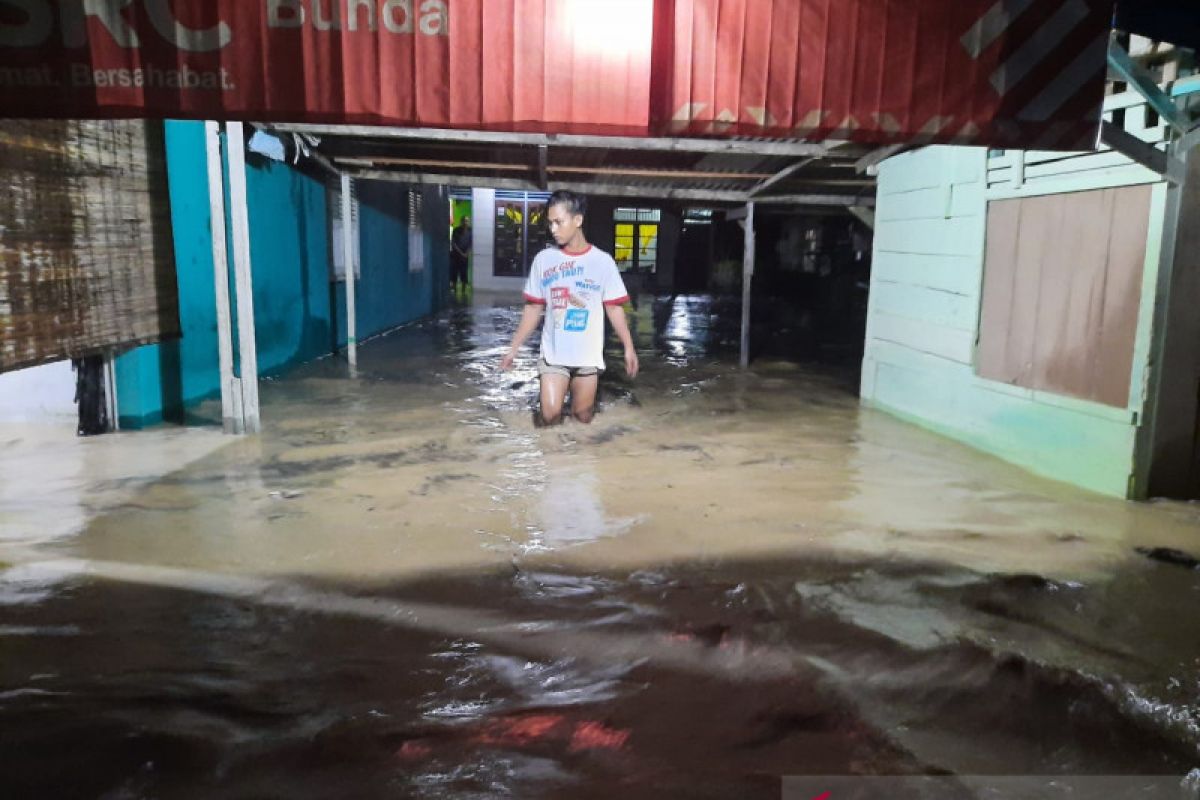 Banjir bandang di Langsa, rusakkan tujuh rumah warga