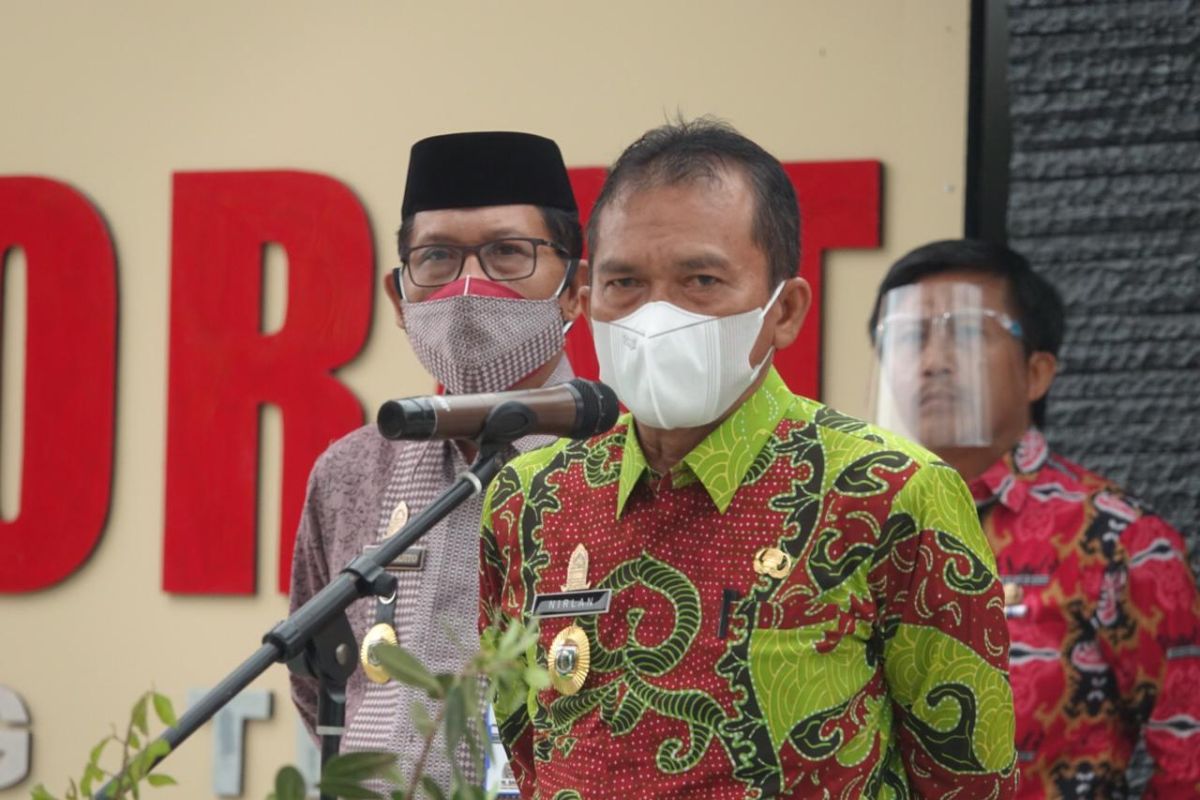 Sekda Lampung Tengah lakukan sidak prokes