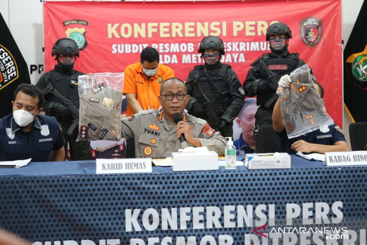 Polda Metro Jaya ringkus mantan polisi tipu korbannya Rp140 juta