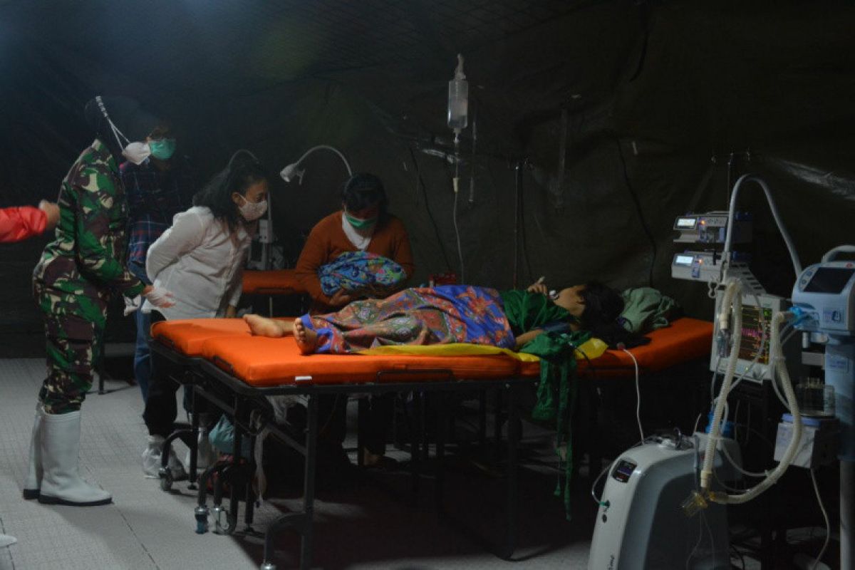Menteri PPPA kagumi kemandirian rumah sakit lapangan TNI-AD di Mamuju