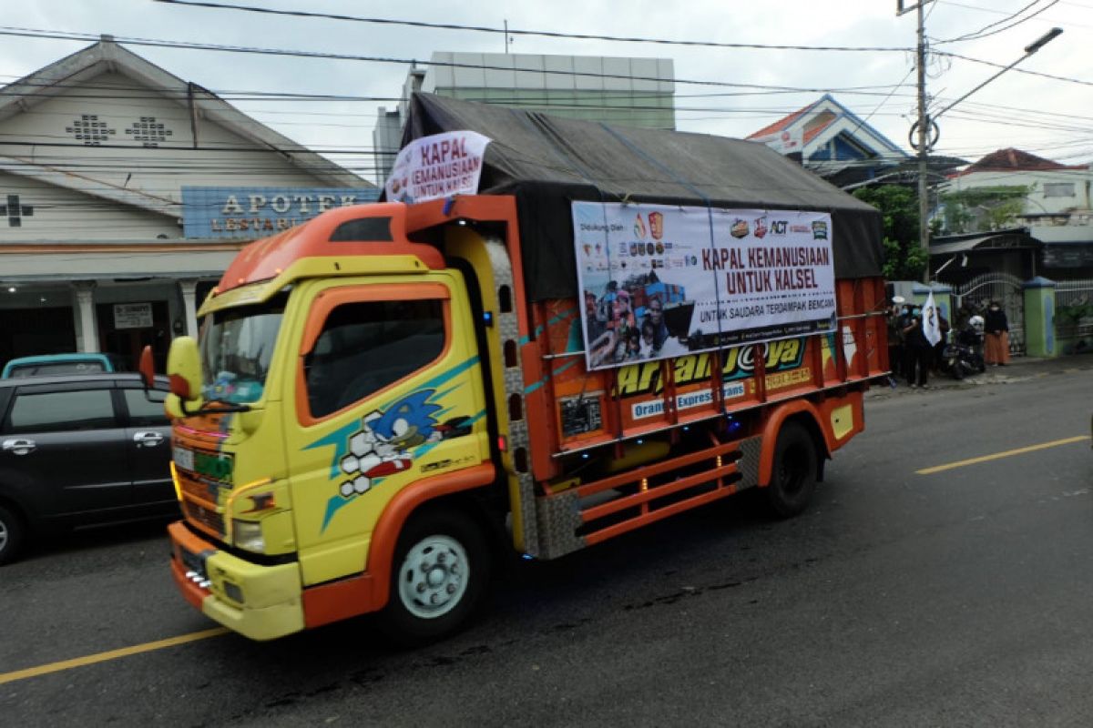 ACT Madiun berangkatkan bantuan  untuk korban bencana Kalsel