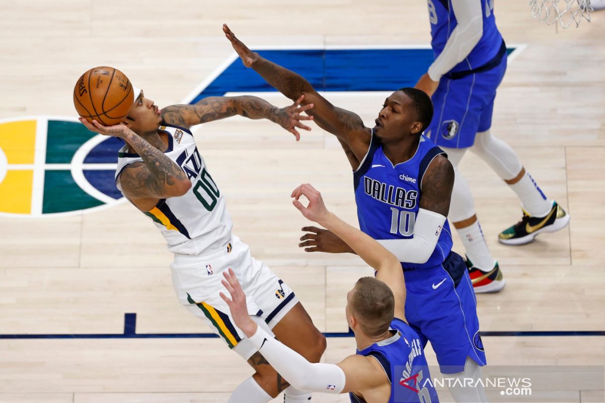 Jazz kalahkan Hawks untuk raih kemenangan