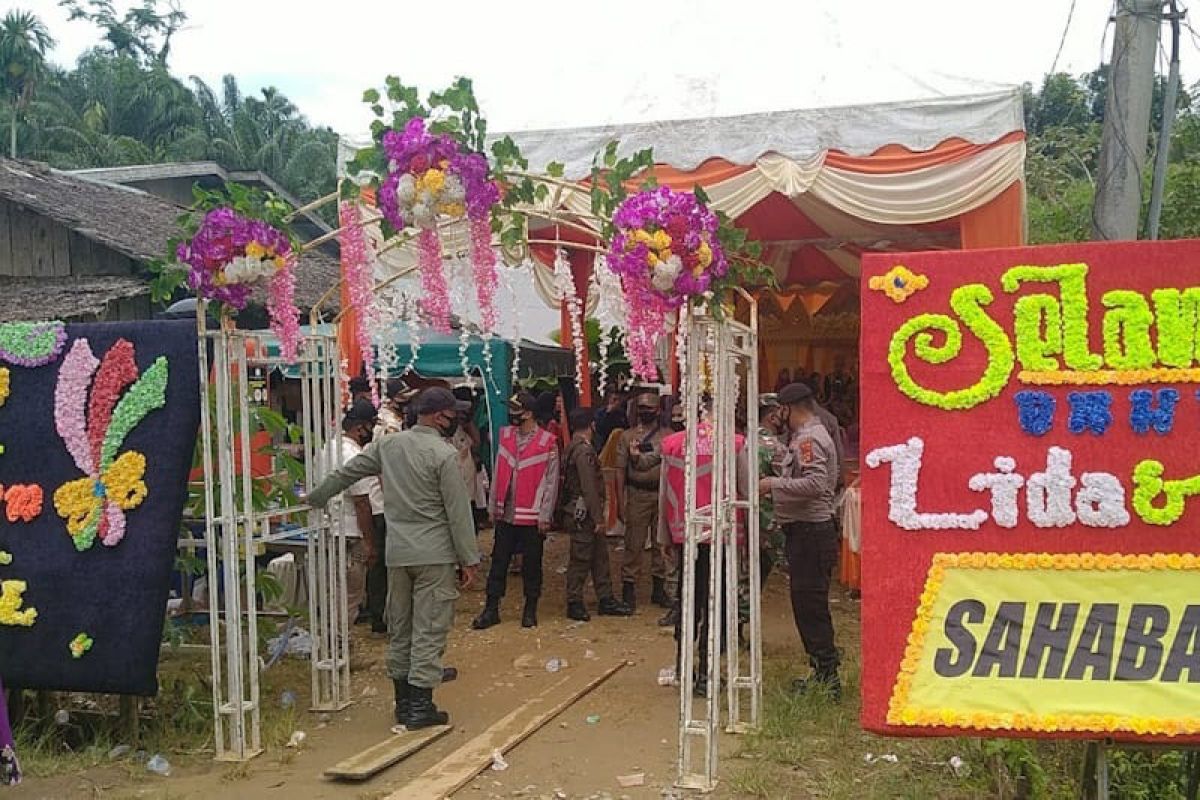 Langgar protokol, pesta perkawinan dibubarkan